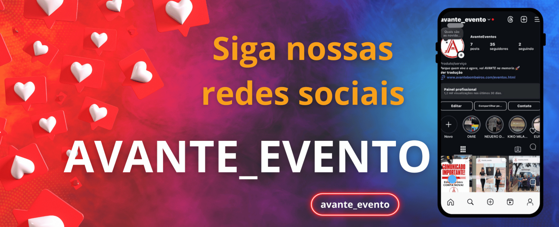 Evento em Destaque - Avante - Eventos e serviços Evento em Destaque - Avante - Eventos e serviços